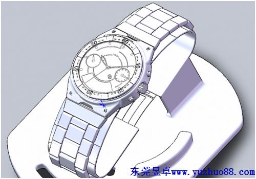 運動(dòng)手表注塑模具加工設計圖紙